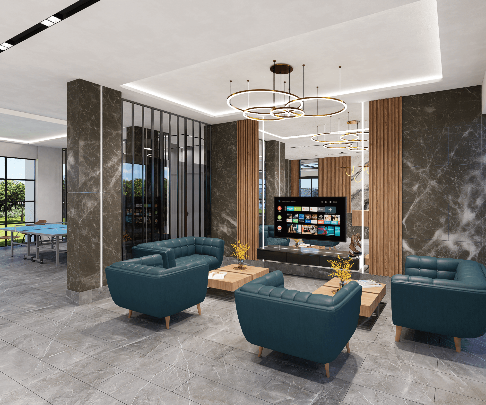 Luxuriöses 1+1 Apartment mit Burg- und Bergblick, Alanya Tosmur