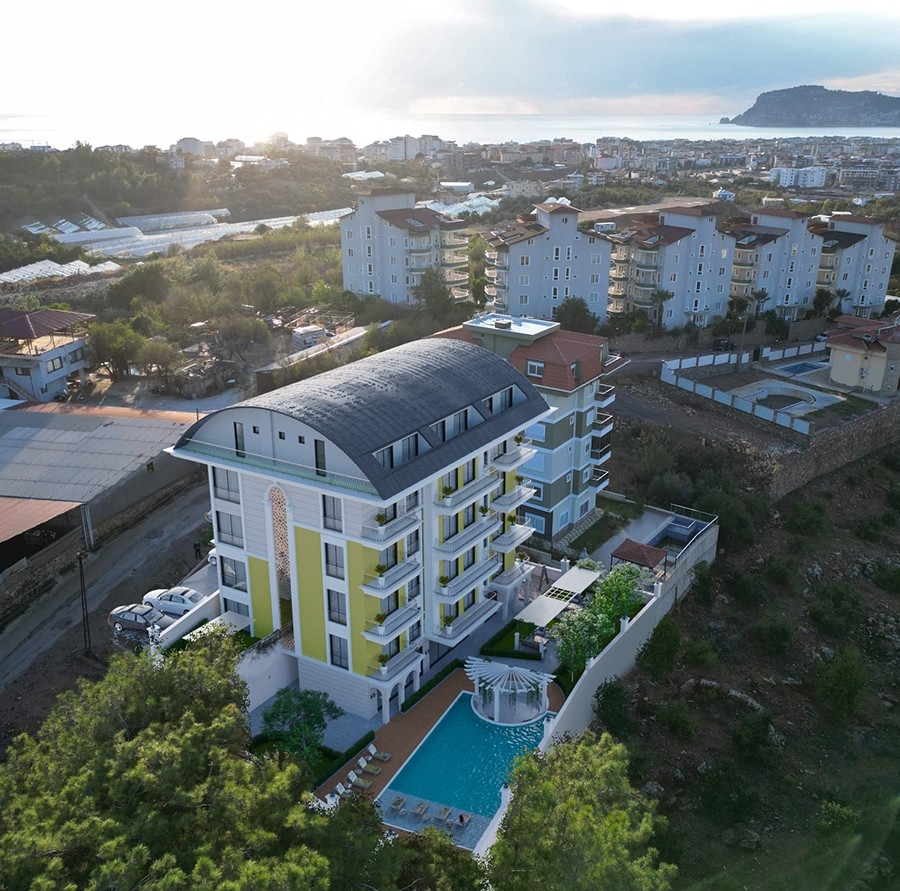 New apartments in a prestigious area of Oba district