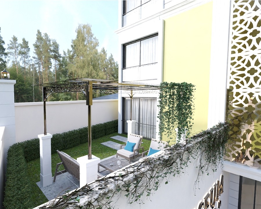New apartments in a prestigious area of Oba district
