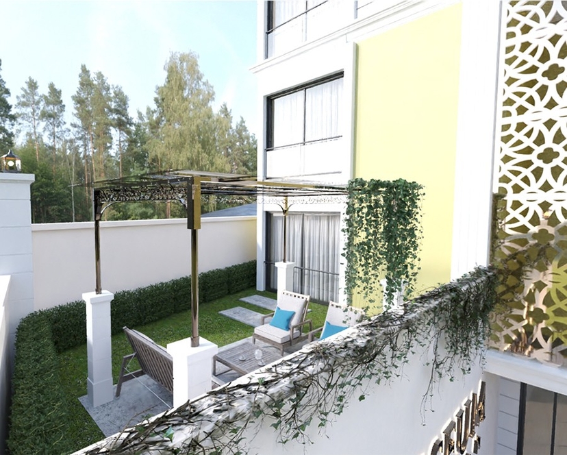 New apartments in a prestigious area of Oba district