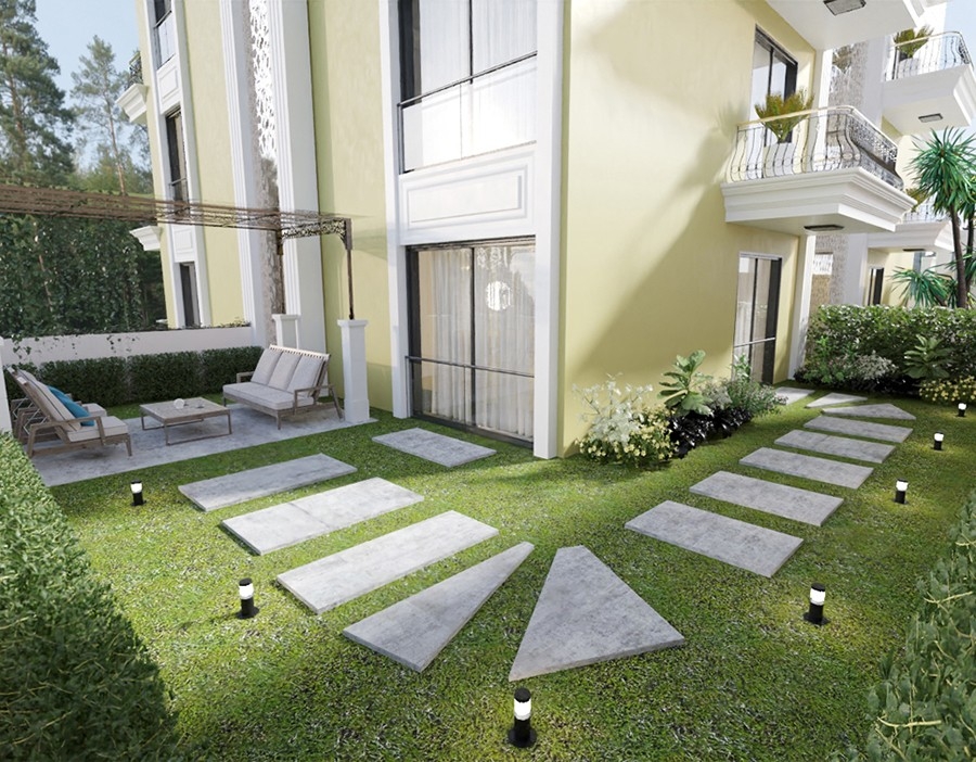 New apartments in a prestigious area of Oba district