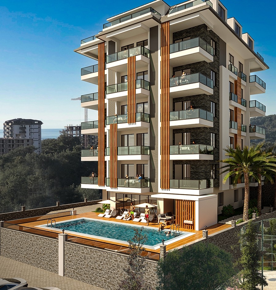Charming new project, soon to be ready in Avsallar neighborhood 