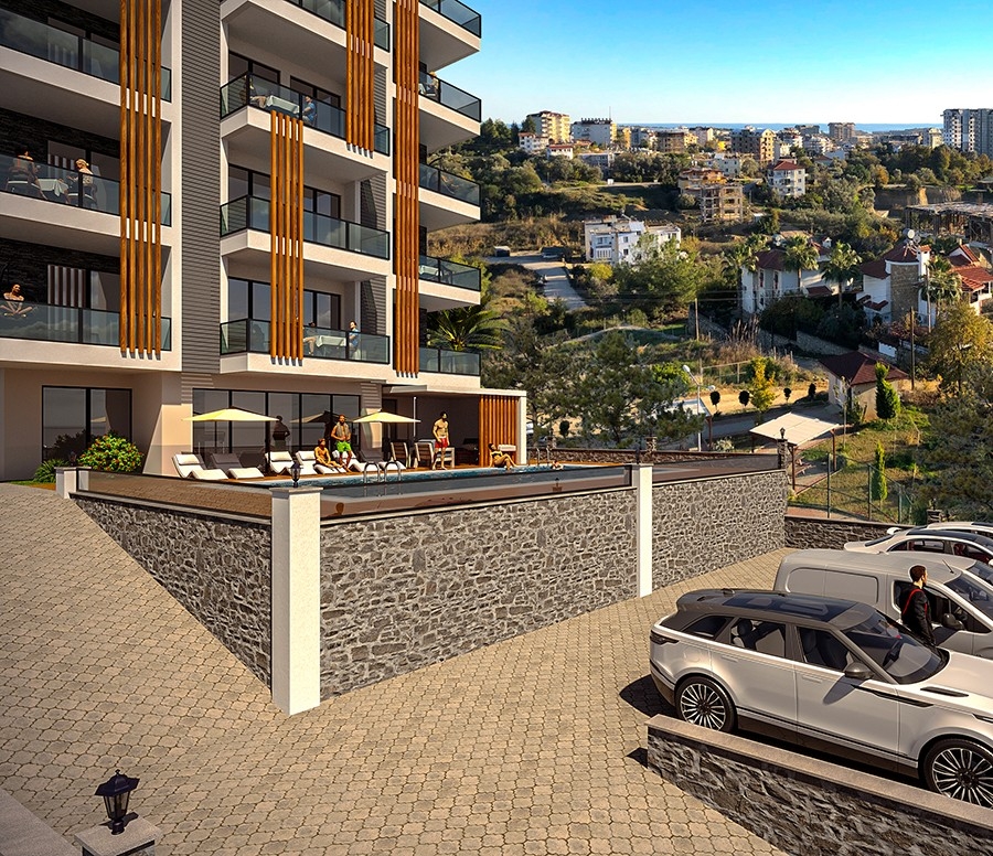 Charming new project, soon to be ready in Avsallar neighborhood 