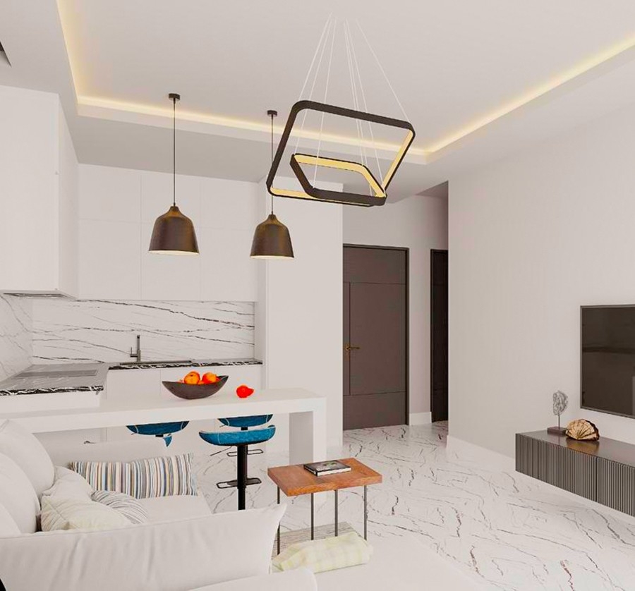 Charming new project, soon to be ready in Avsallar neighborhood 
