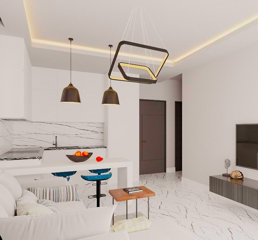 Charming new project, soon to be ready in Avsallar neighborhood 