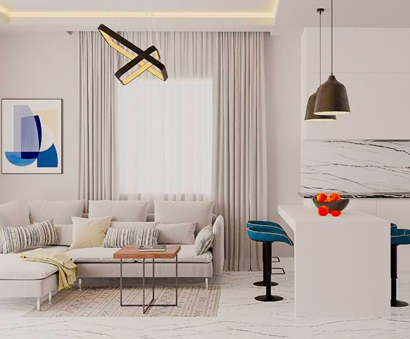 Charming new project, soon to be ready in Avsallar neighborhood 