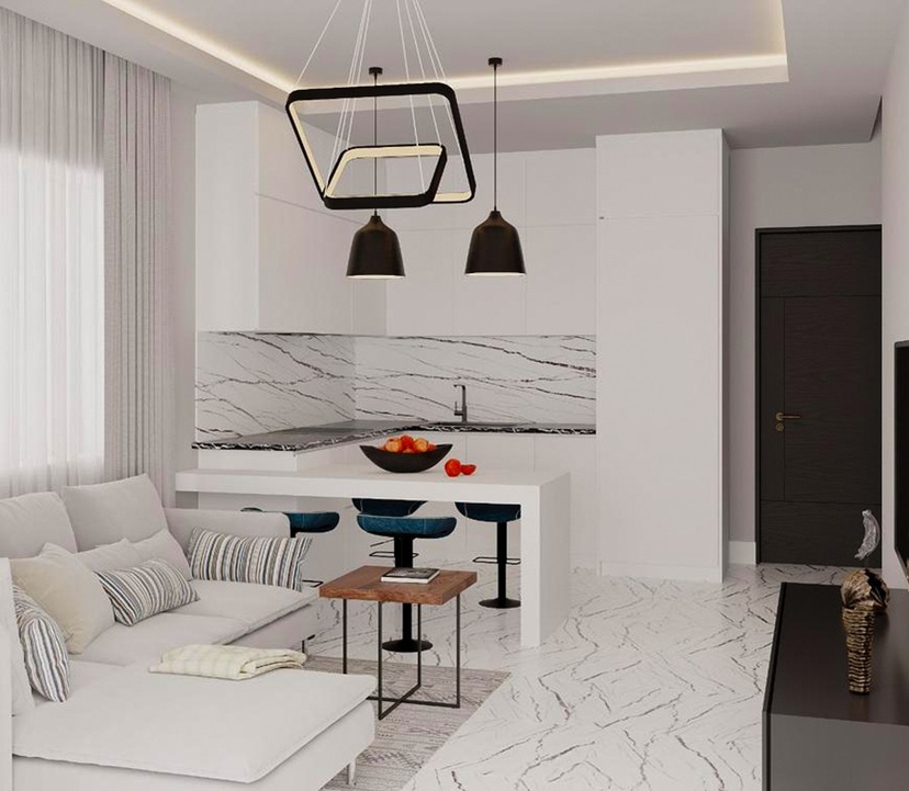 Charming new project, soon to be ready in Avsallar neighborhood 
