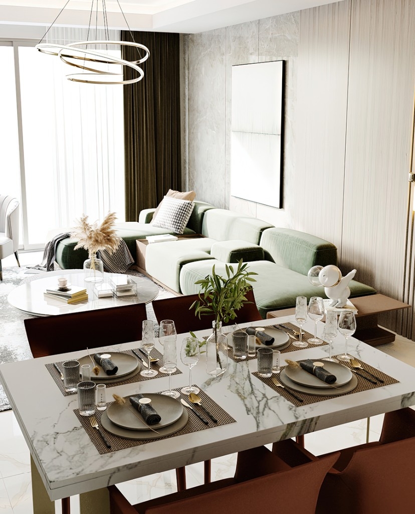 Luxury project with sea view apartments in Payallar district