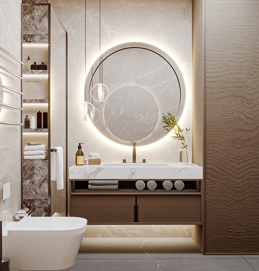 Luxury project with sea view apartments in Payallar district
