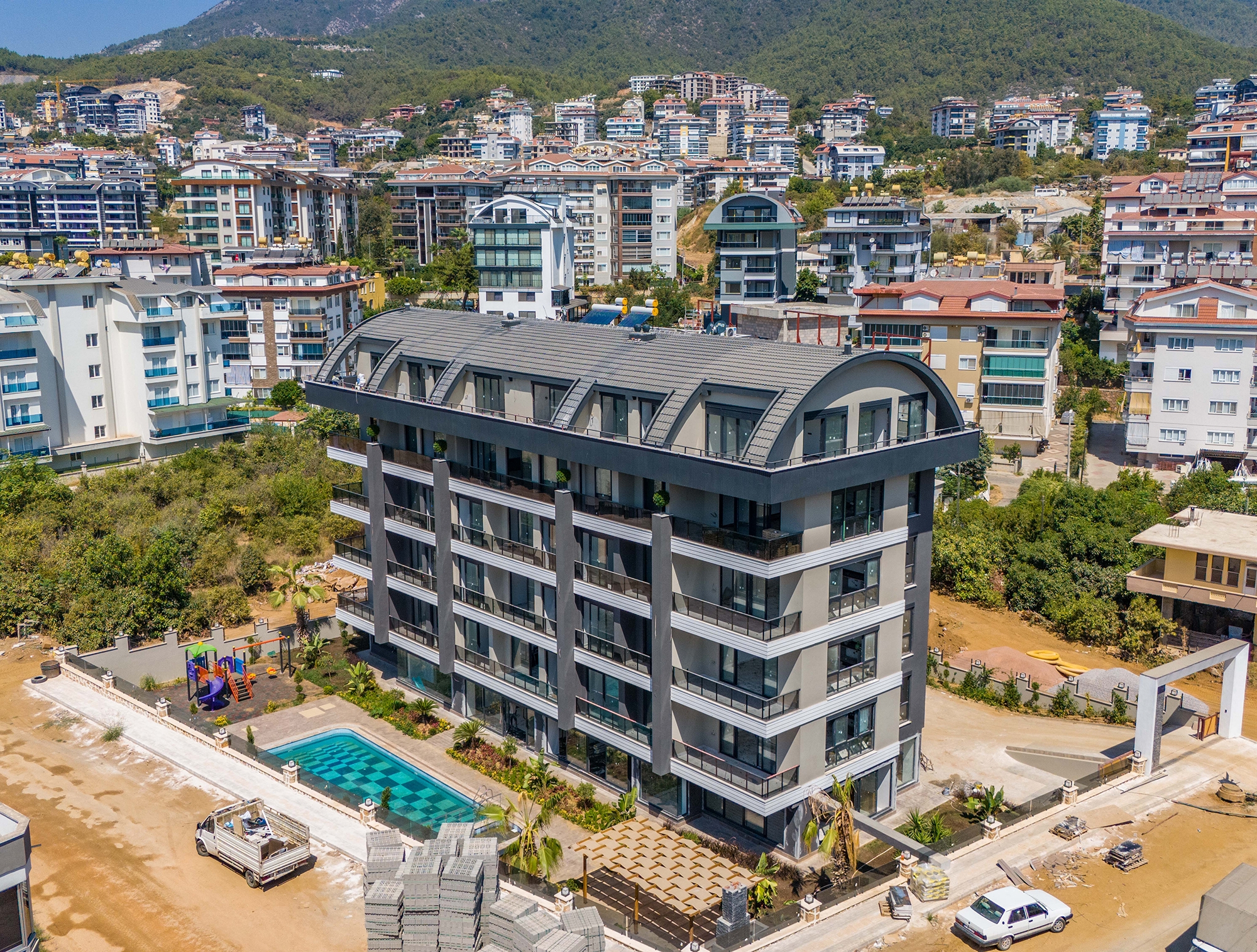 Luxurious 2+1 Apartment with Mountain View, Alanya - Oba