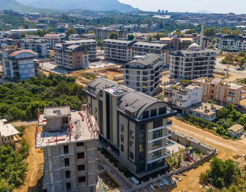 Luxurious 2+1 Apartment with Mountain View, Alanya - Oba
