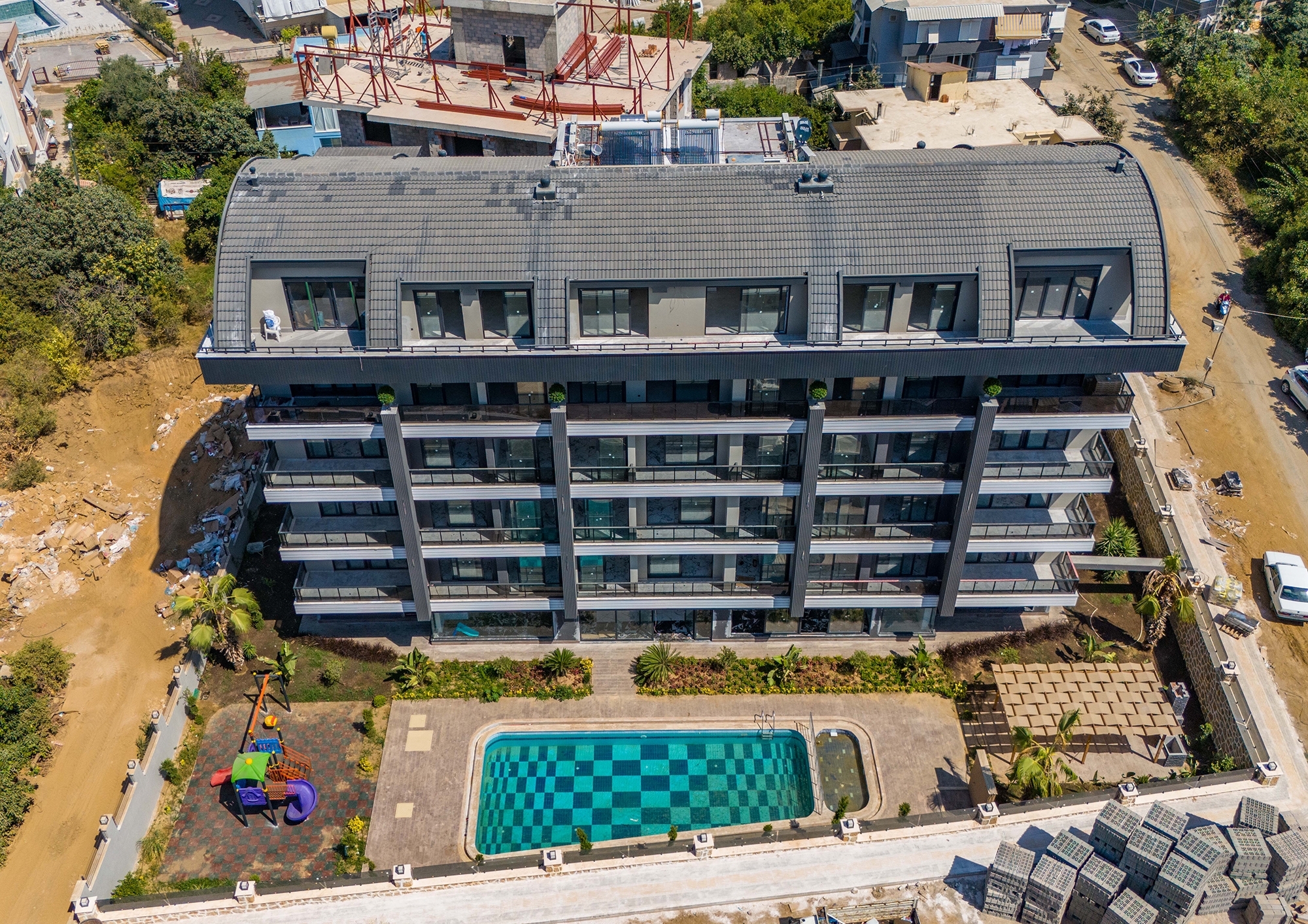 Luxurious 2+1 Apartment with Mountain View, Alanya - Oba