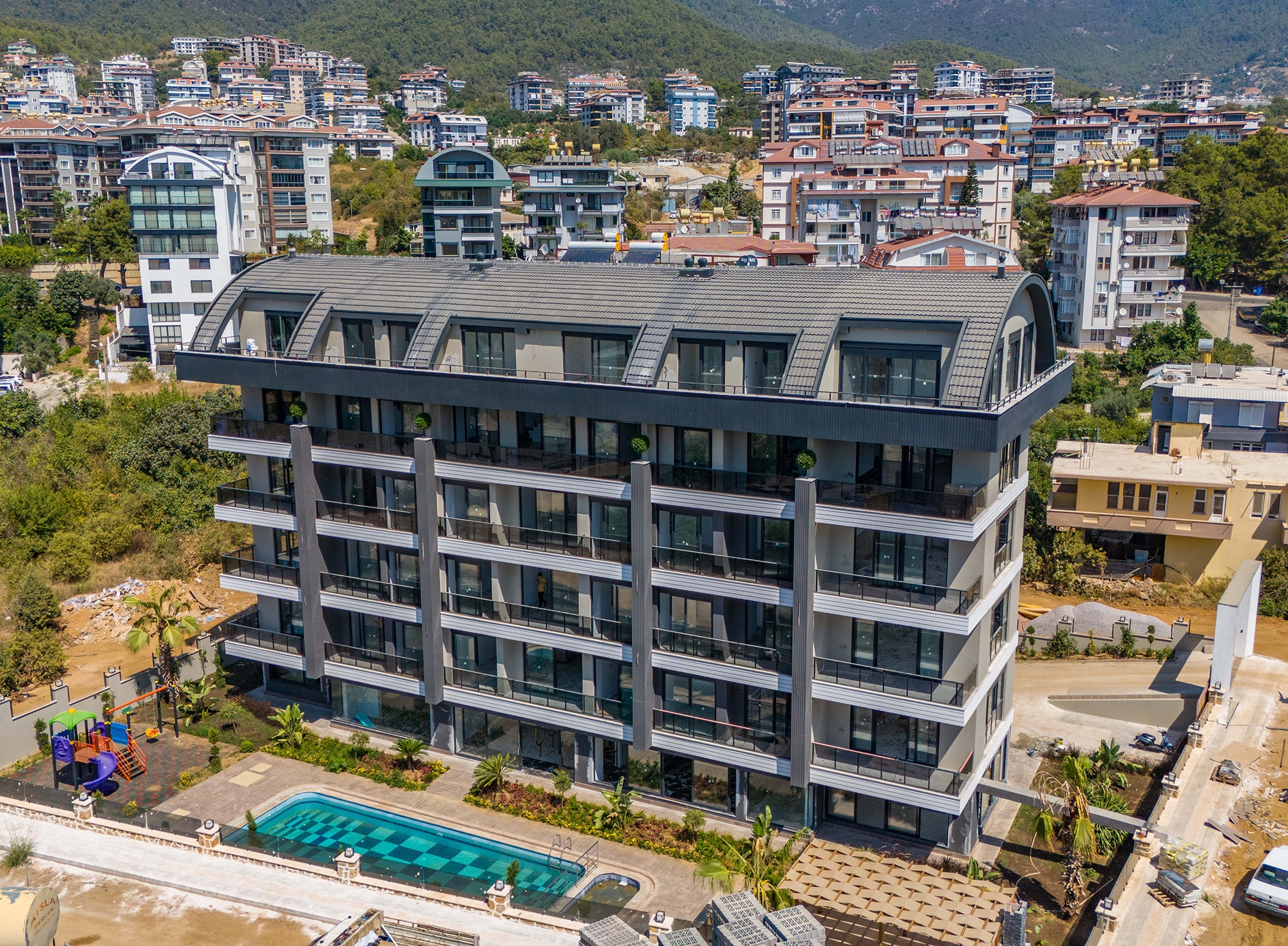 Luxurious 2+1 Apartment with Mountain View, Alanya - Oba