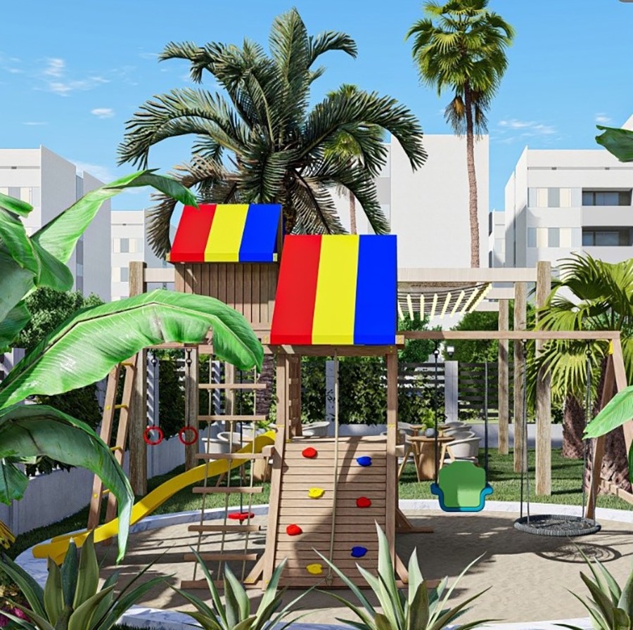 New luxury apartments centrally located with sea view
