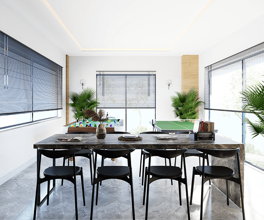 New luxury apartments centrally located with sea view