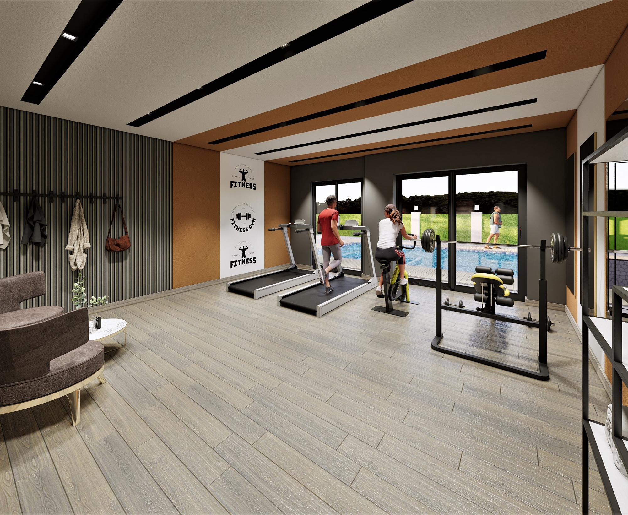 Luxuriöses 1+1 Apartment mit Bergblick in Demirtas, Alanya