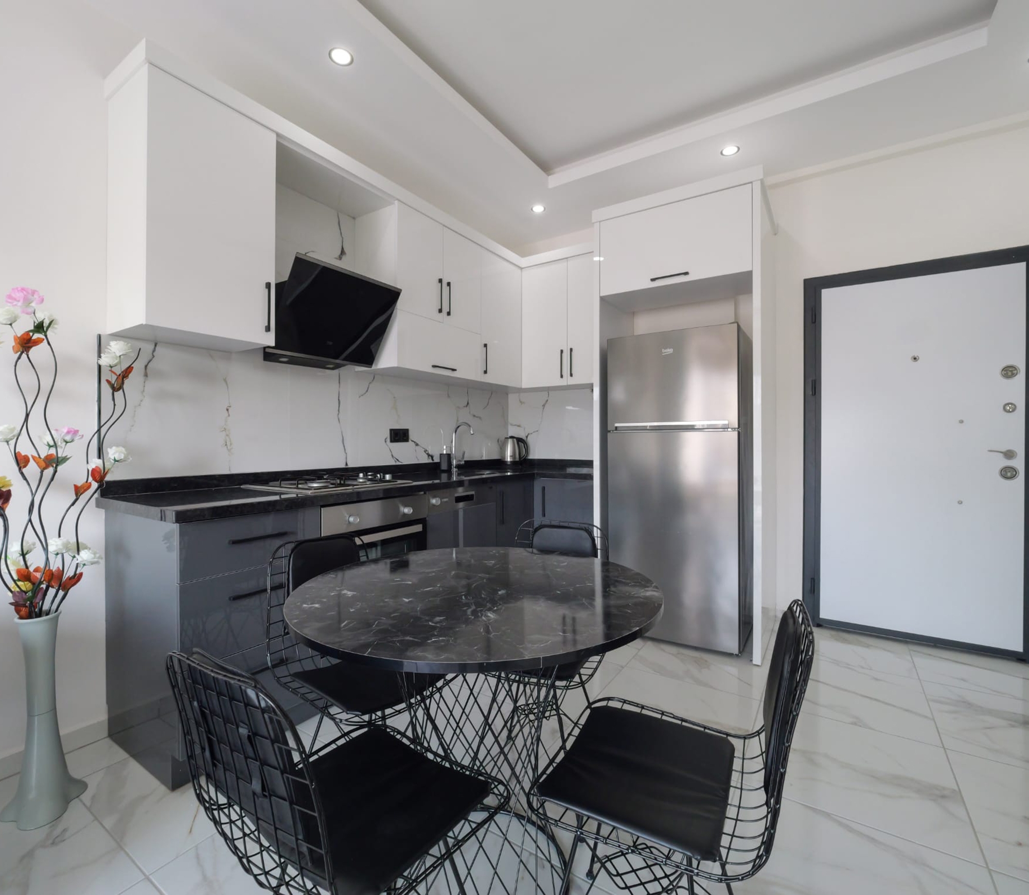 Luxuriöses 1+1 Apartment mit Bergblick in Demirtas, Alanya
