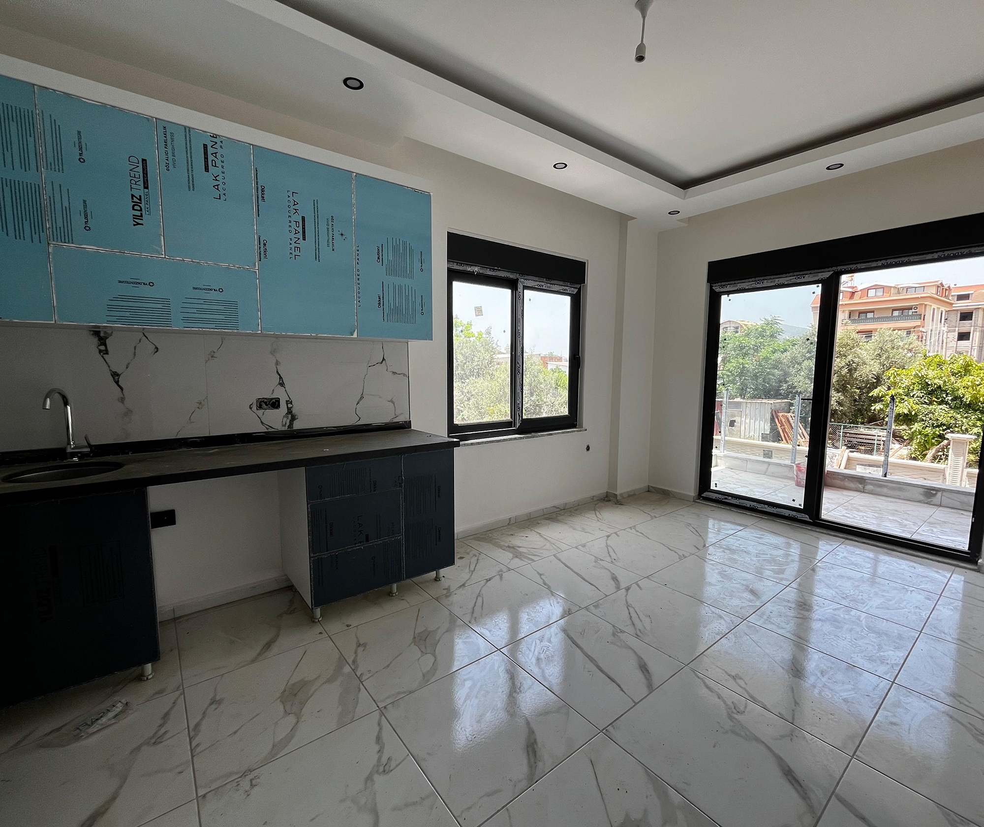 Luxuriöses 1+1 Apartment mit Bergblick in Demirtas, Alanya