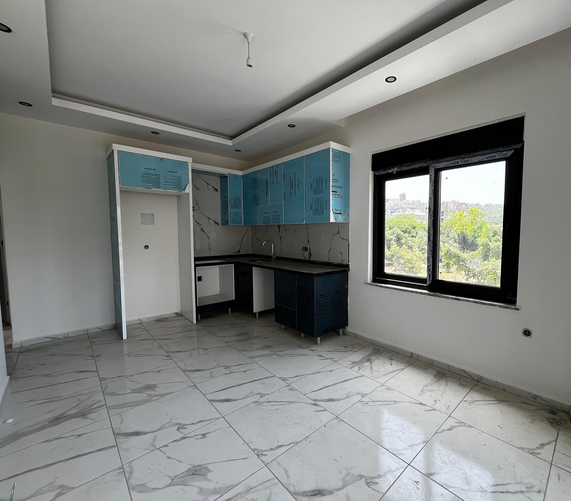 Luxuriöses 1+1 Apartment mit Bergblick in Demirtas, Alanya