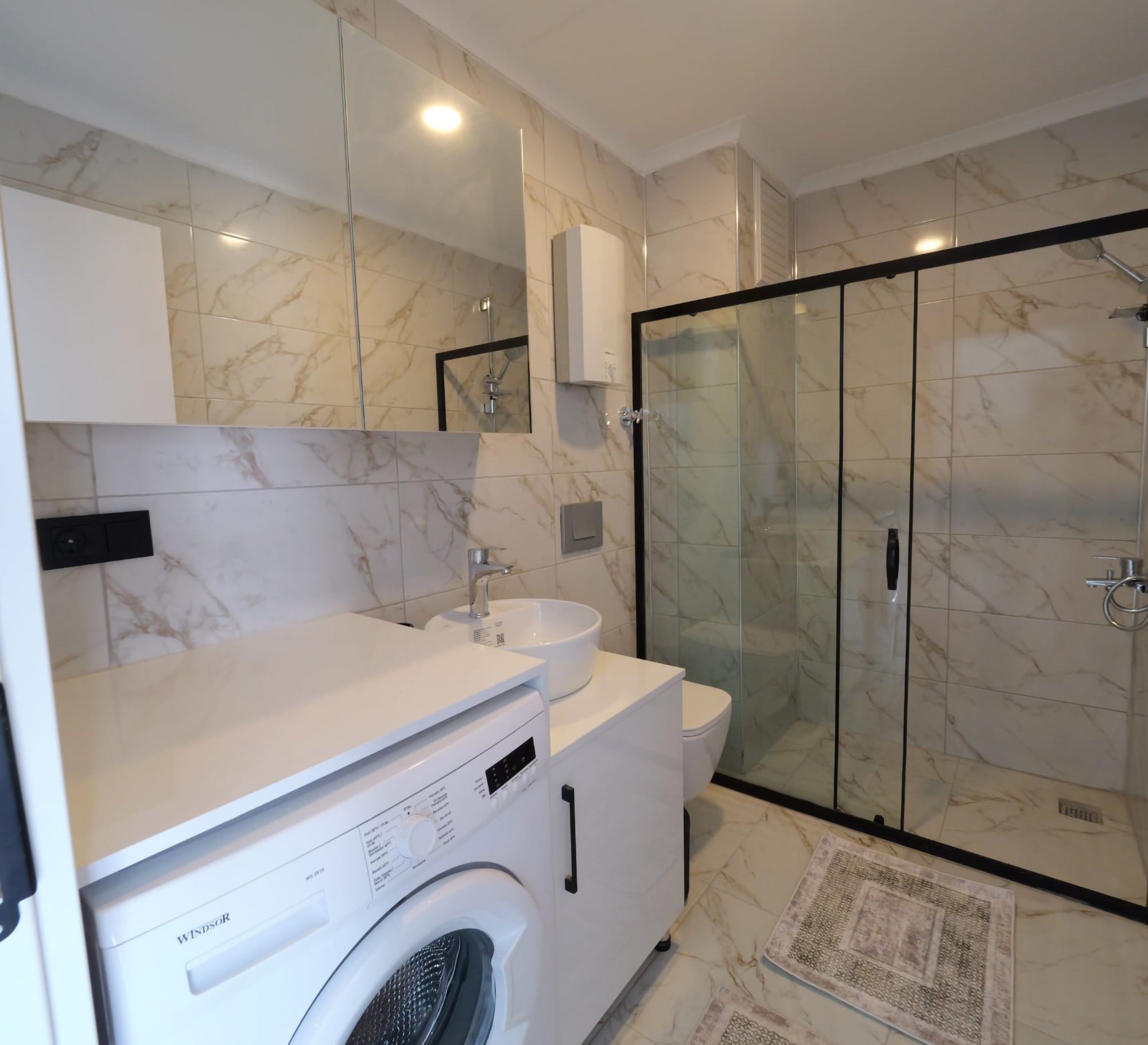 Luxuriöses 1+1 Apartment mit Bergblick in Demirtas, Alanya