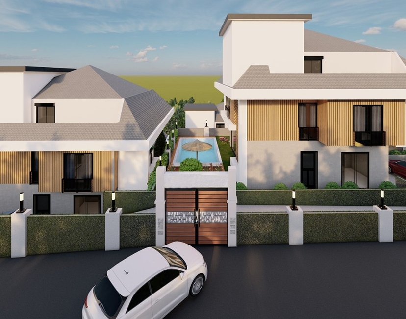 Luxurious Villas with private pools on the hills of Bektas area