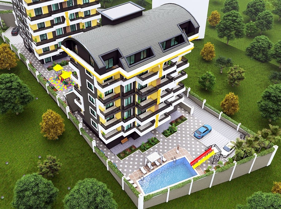 Affordable new 1- and 2-bedroom apartments near the city center