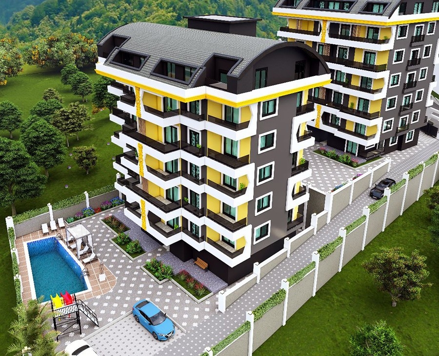 Affordable new 1- and 2-bedroom apartments near the city center