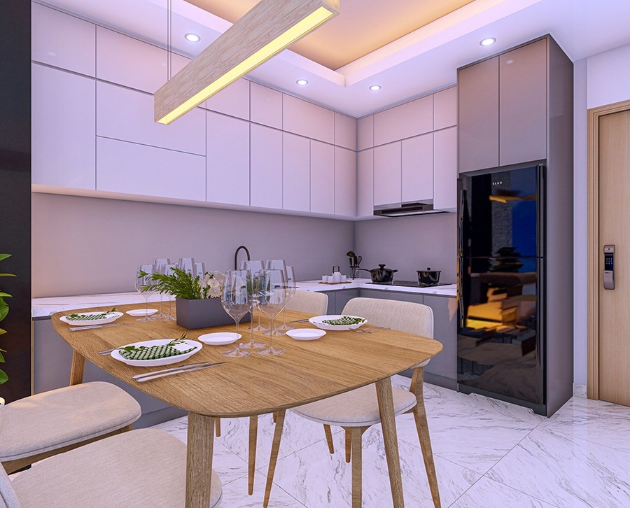 Affordable new 1- and 2-bedroom apartments near the city center