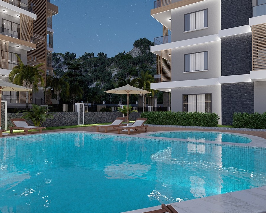 Luxury project with various layouts in Ciplakli 
