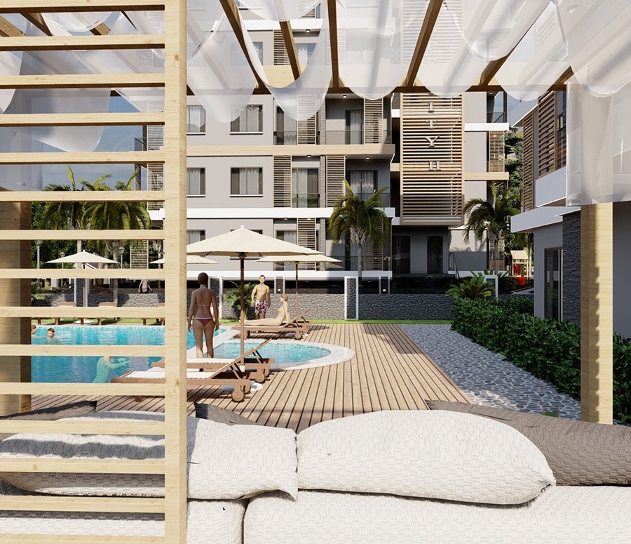 Luxury project with various layouts in Ciplakli 
