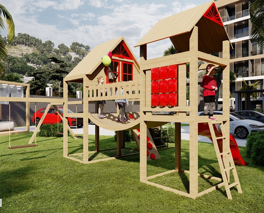 Luxury project with various layouts in Ciplakli 