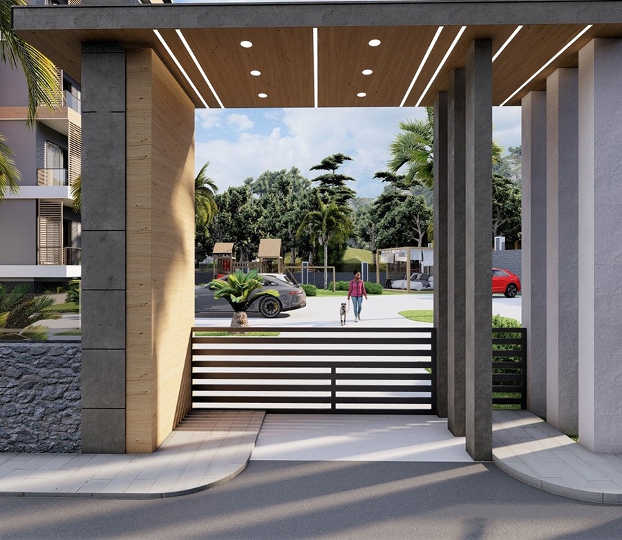 Luxury project with various layouts in Ciplakli 