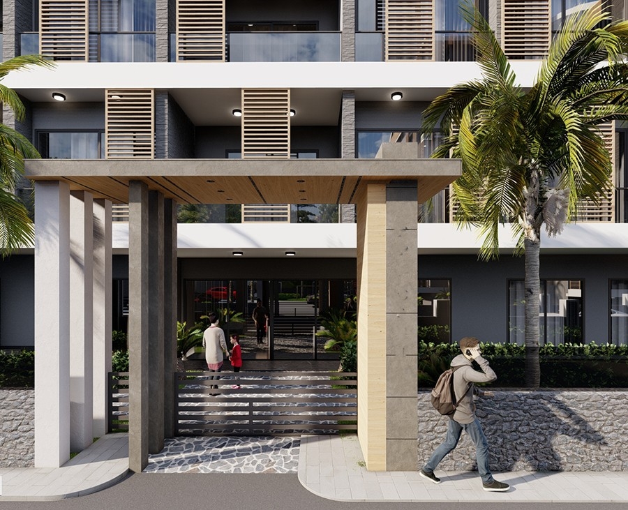 Luxury project with various layouts in Ciplakli 