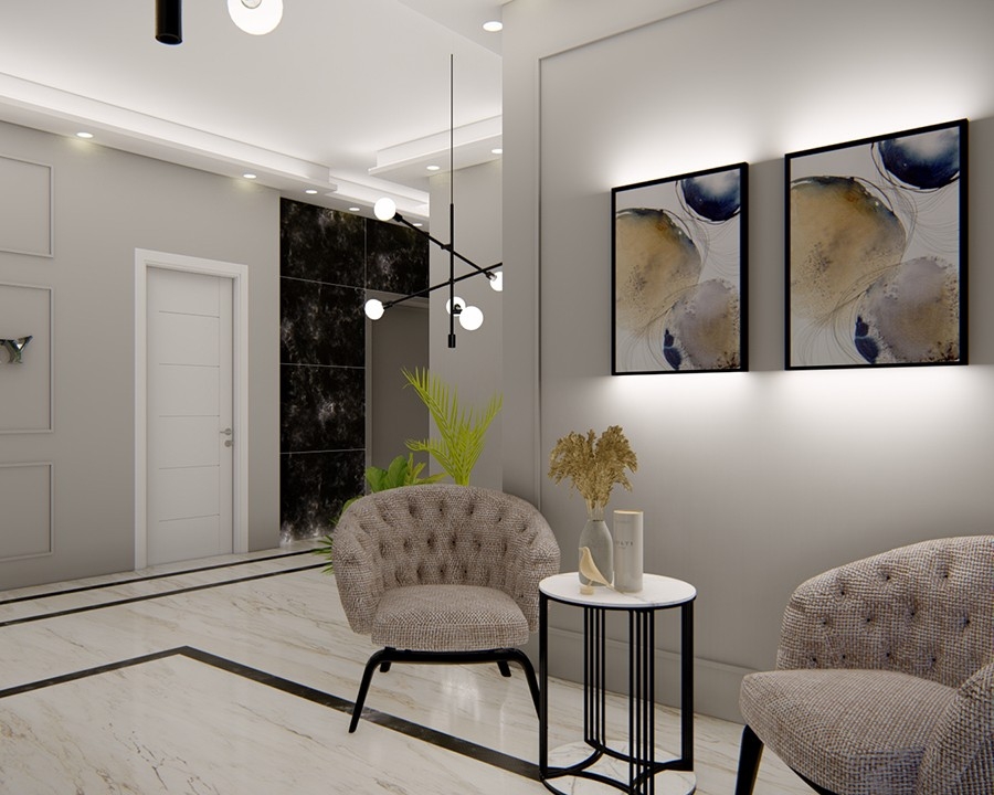 Luxury project with various layouts in Ciplakli 