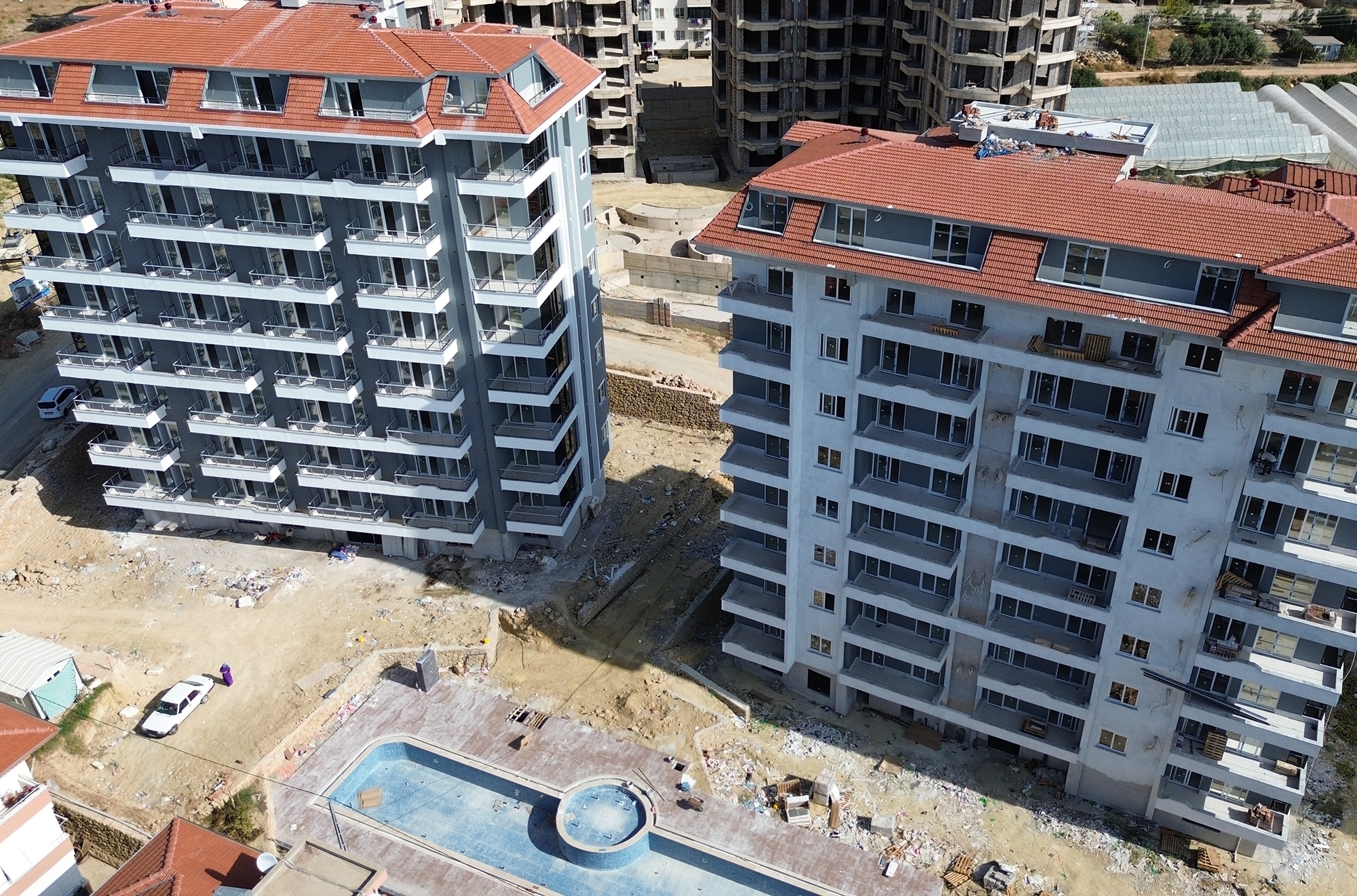 Luxuriöses 1+1 Apartment mit Meerblick und Bergblick, Alanya - Payallar