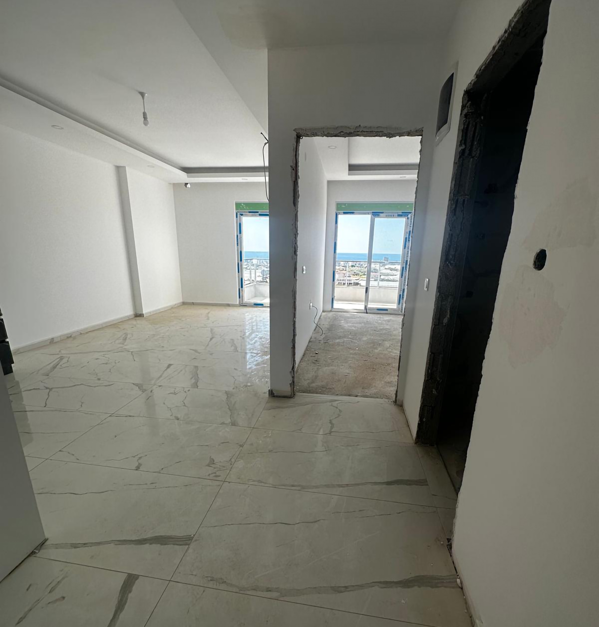 Luxuriöses 1+1 Apartment mit Meerblick und Bergblick, Alanya - Payallar