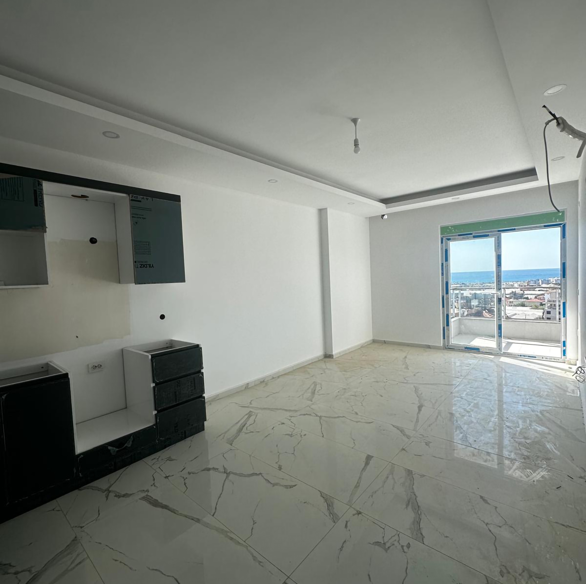 Luxuriöses 1+1 Apartment mit Meerblick und Bergblick, Alanya - Payallar