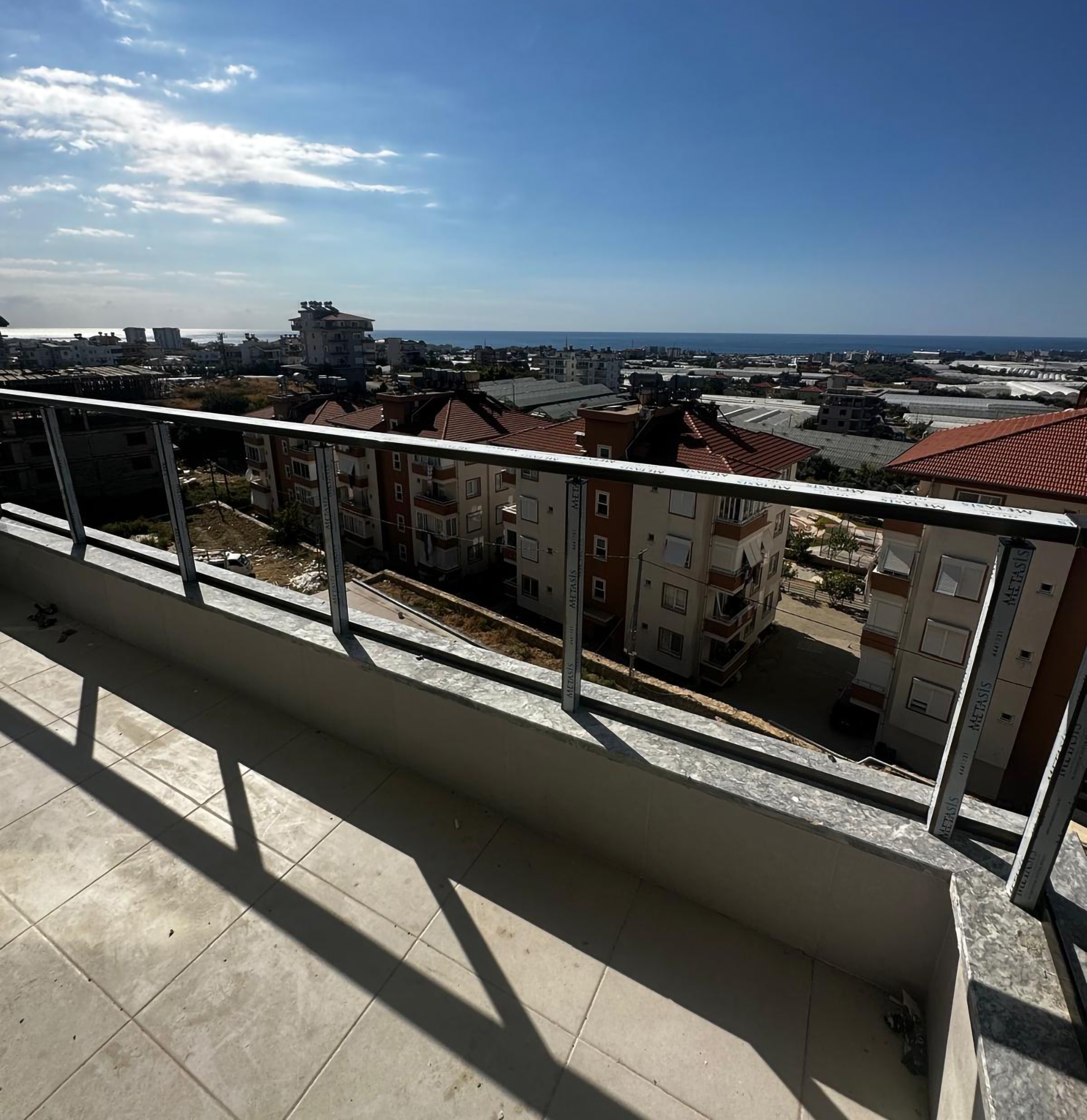 Luxuriöses 1+1 Apartment mit Meerblick und Bergblick, Alanya - Payallar