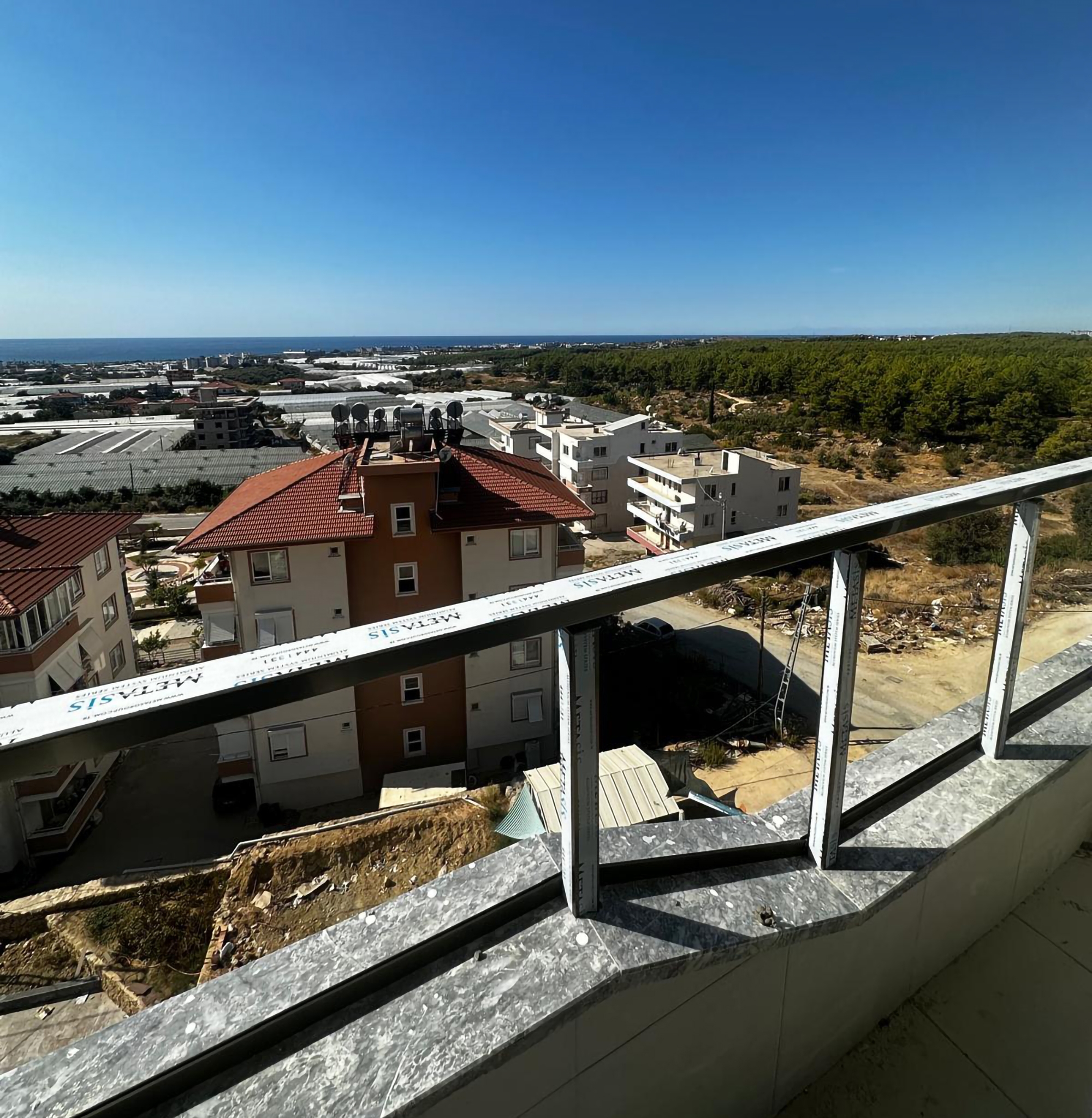 Luxuriöses 1+1 Apartment mit Meerblick und Bergblick, Alanya - Payallar