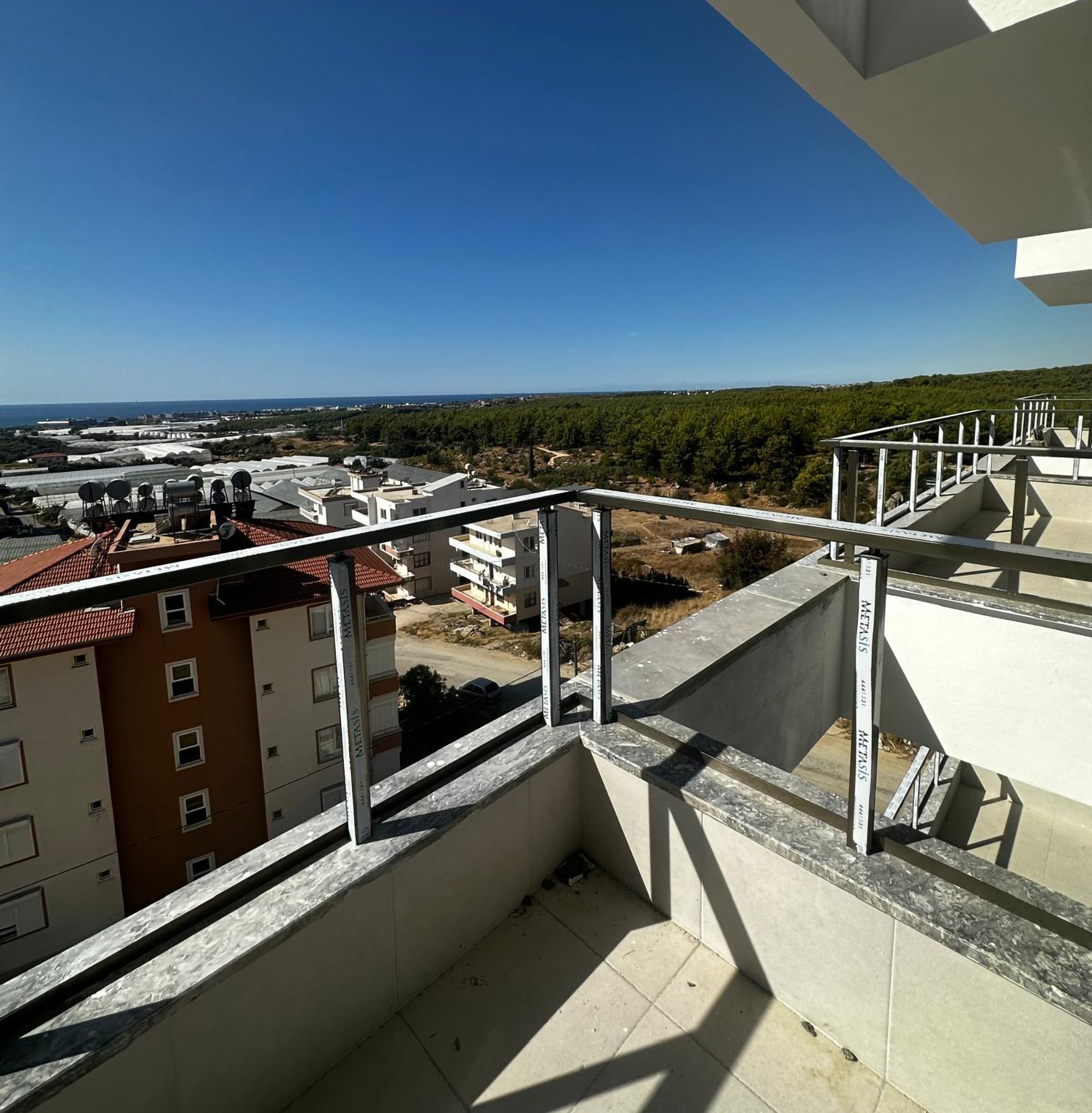 Luxuriöses 1+1 Apartment mit Meerblick und Bergblick, Alanya - Payallar