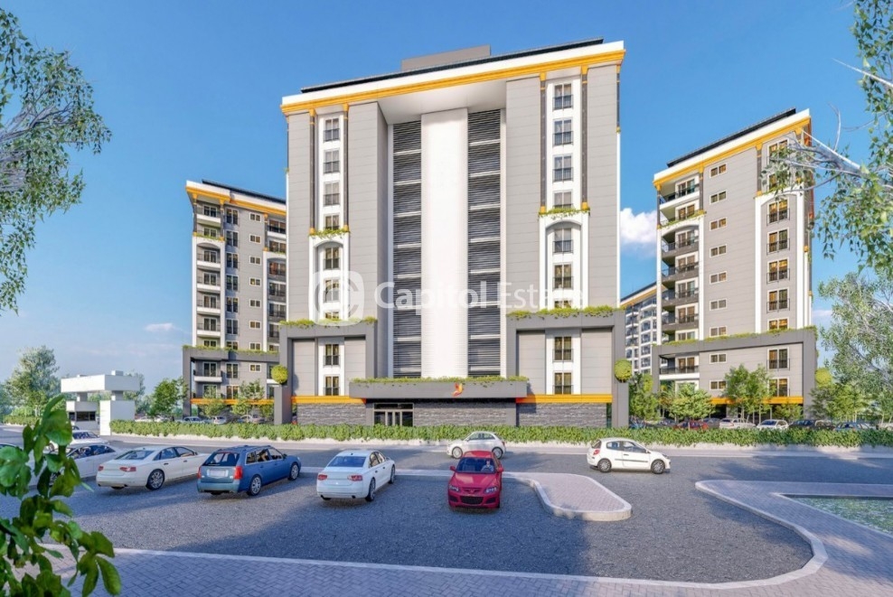 Luxuriöses 1+1 Apartment mit Bergblick, Alanya Avsallar