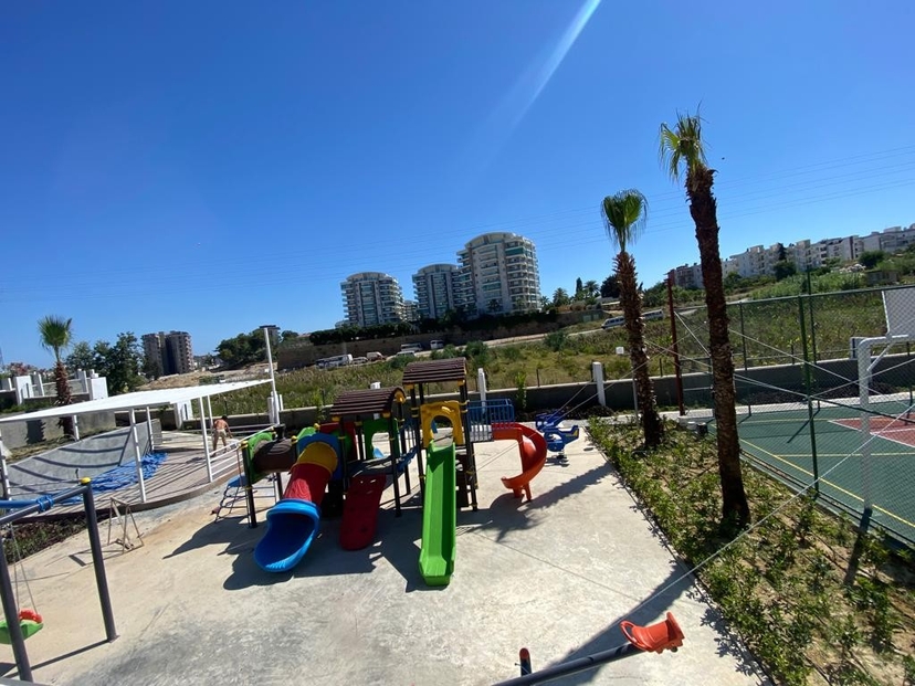 Luxuriöses 1+1 Apartment mit Bergblick, Alanya Avsallar