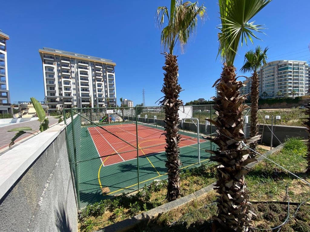 Luxuriöses 1+1 Apartment mit Bergblick, Alanya Avsallar