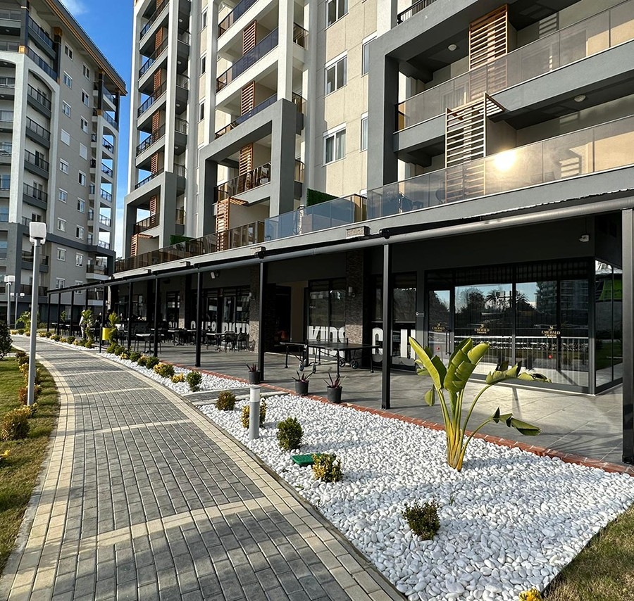 Luxuriöses 1+1 Apartment mit Bergblick, Alanya Avsallar