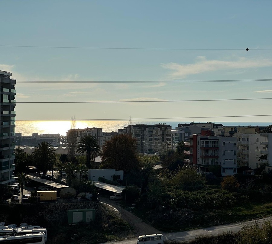 Luxuriöses 1+1 Apartment mit Bergblick, Alanya Avsallar