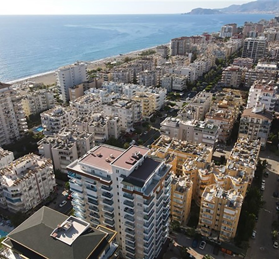 A 1 bedroom apartment in a residential complex in Alanya
