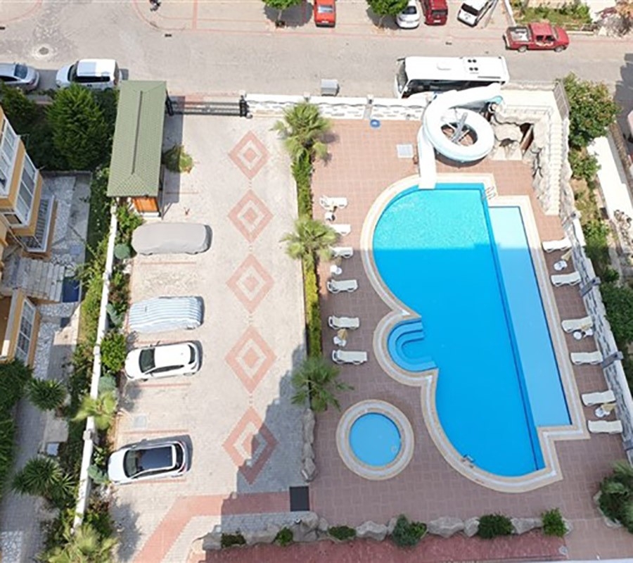 A 1 bedroom apartment in a residential complex in Alanya