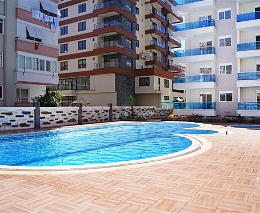 A 1 bedroom apartment in a residential complex in Alanya