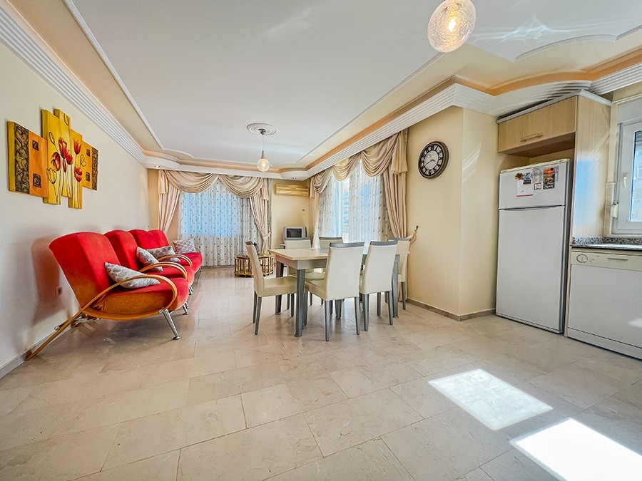 Stunning 2+1 Apartment with Sea and Castle Views, Alanya - Mahmutlar