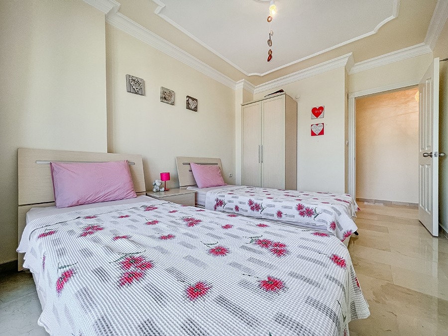 Stunning 2+1 Apartment with Sea and Castle Views, Alanya - Mahmutlar